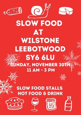 Slow Food @ Wilstone